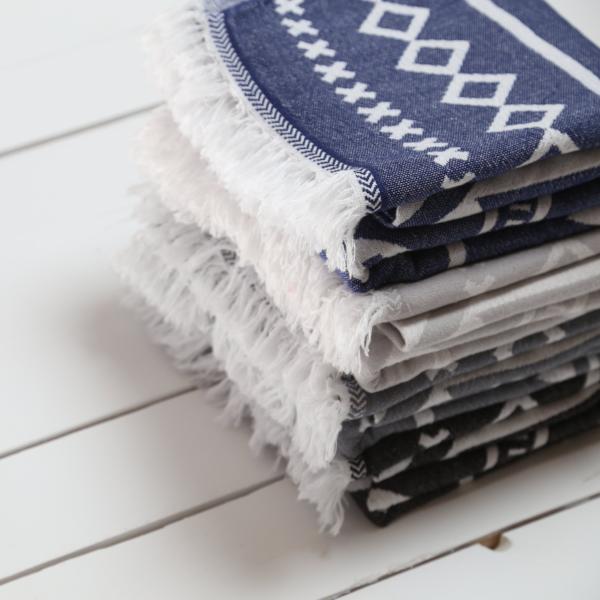 Double Faced Geo Towel