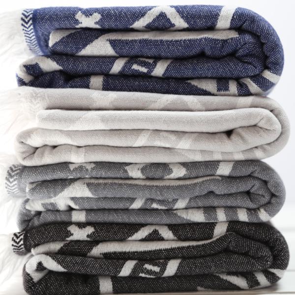 Double Faced Geo Towel